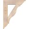 Ekena Millwork Funston Traditional Smooth Bracket, Douglas Fir, 5 1/2"W x 28"D x 36"H BKT06X28X36FST01SDF - alternate 3